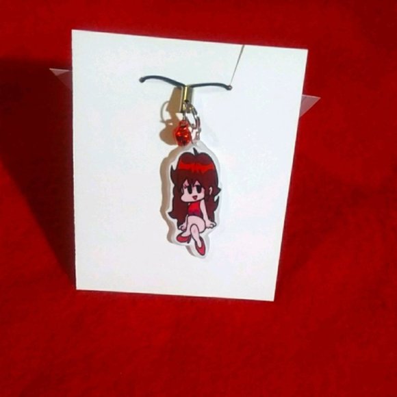 Custom Handmade Anime Videogame Gamer Cute Friday Night Funkin Bundle Charms! - Picture 9 of 9